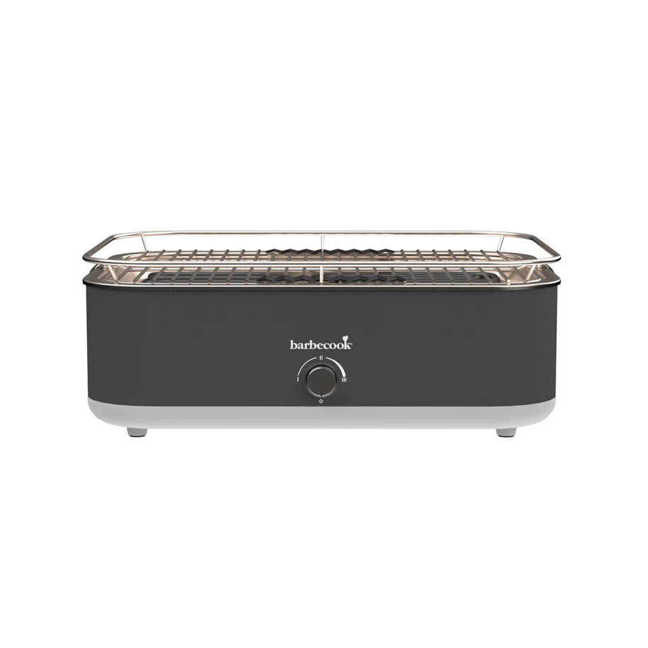 Barbecook E-Carlo electric table grill Midnight grey 42.5x33x16.5cm