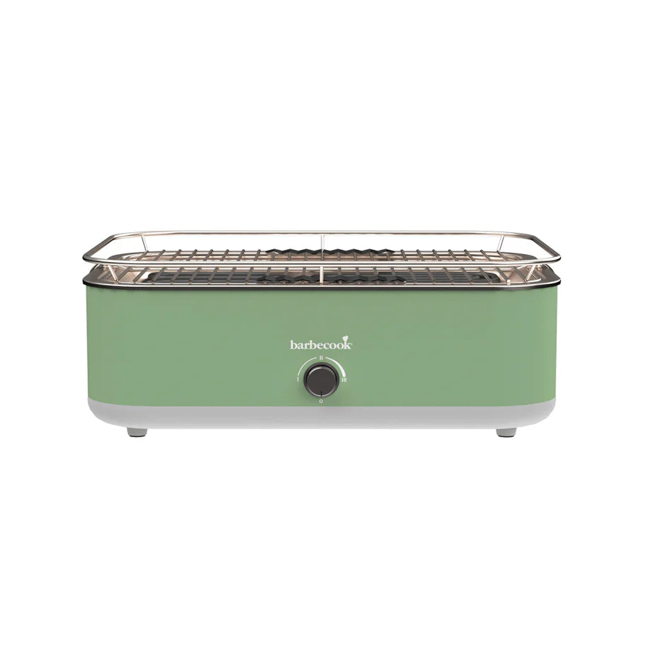  Barbecook E-Carlo electric table grill Paris Green 42.5x33x16.5cm