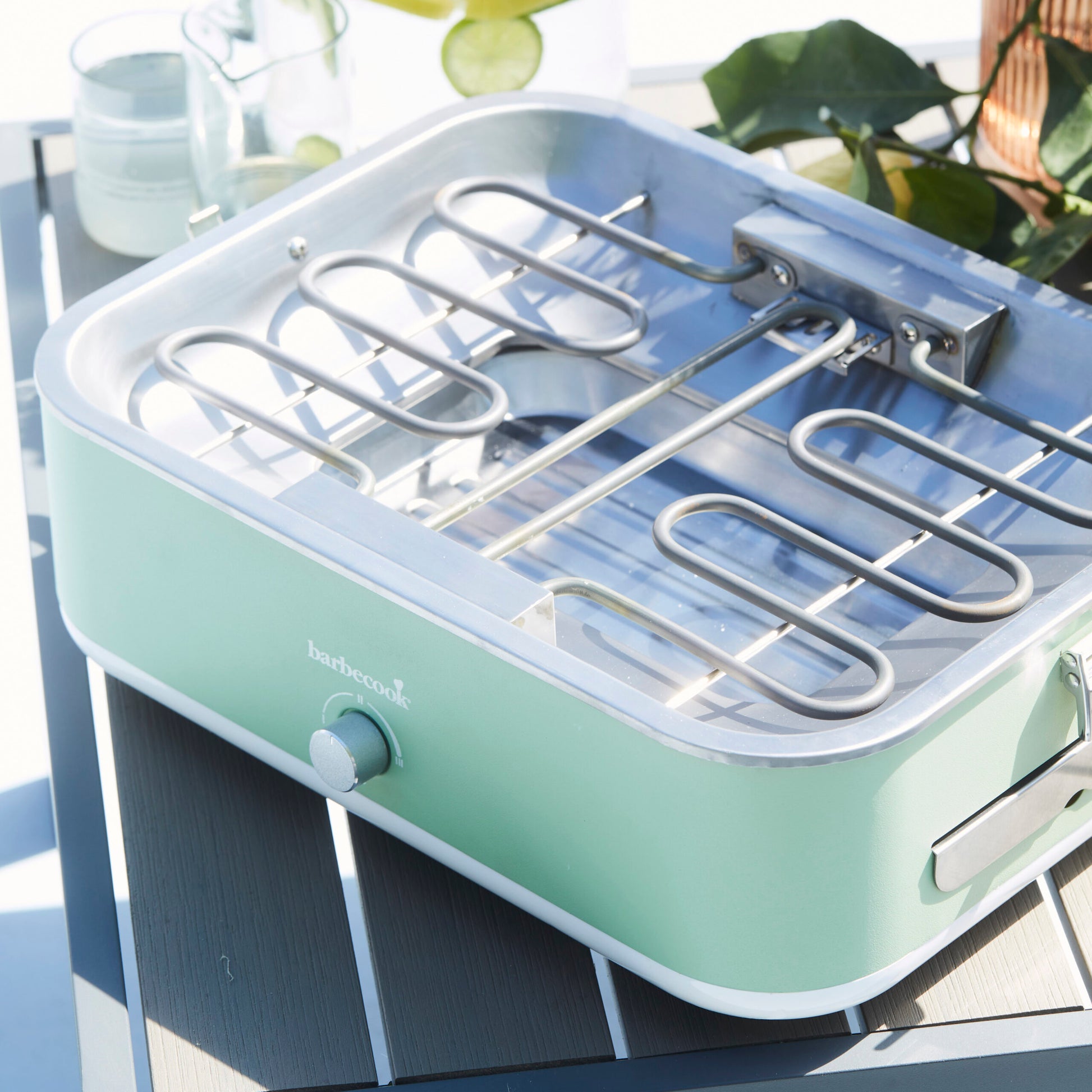 Barbecook E-Carlo electric table grill Paris Green 42.5x33x16.5cm net