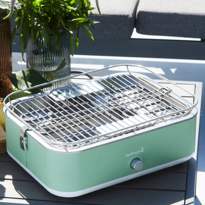 Barbecook E-Carlo electric table grill Paris Green 42.5x33x16.5cm tabletop