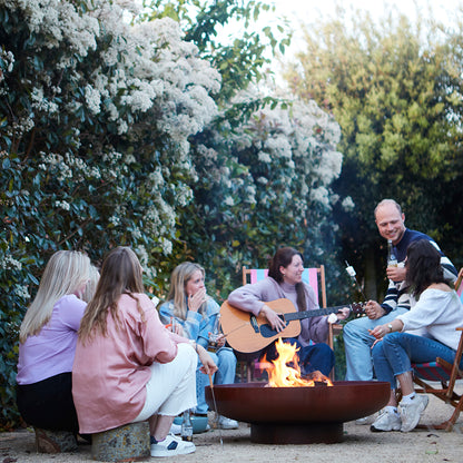 Barbecook Jack 100 firebowl pre rusted corten steel outdoor