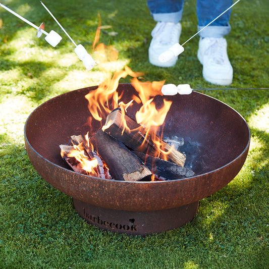Barbecook Jack 60cm corten steel fire pit outdoor