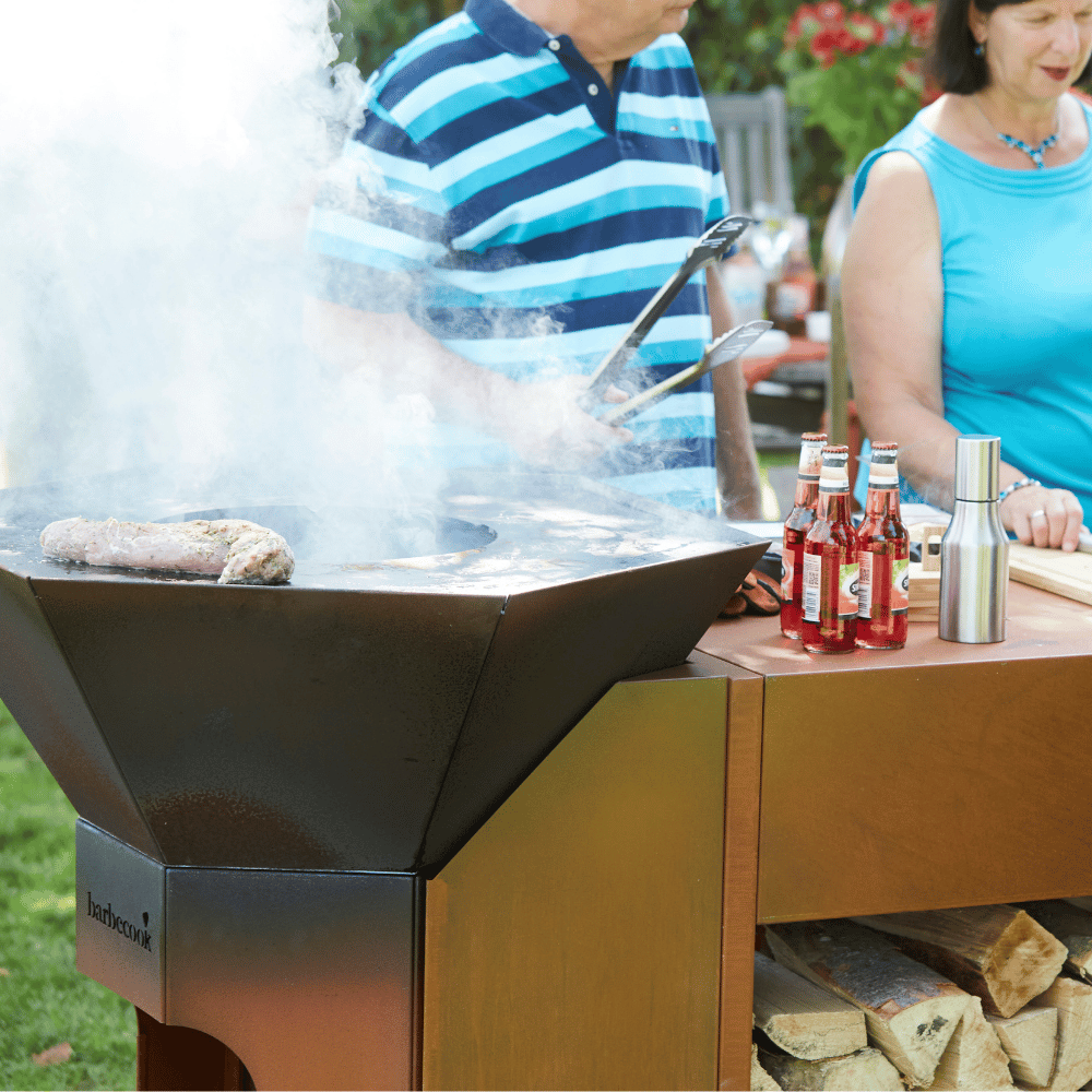 Barbecook Nestor Adapter made of corten steel for cooking