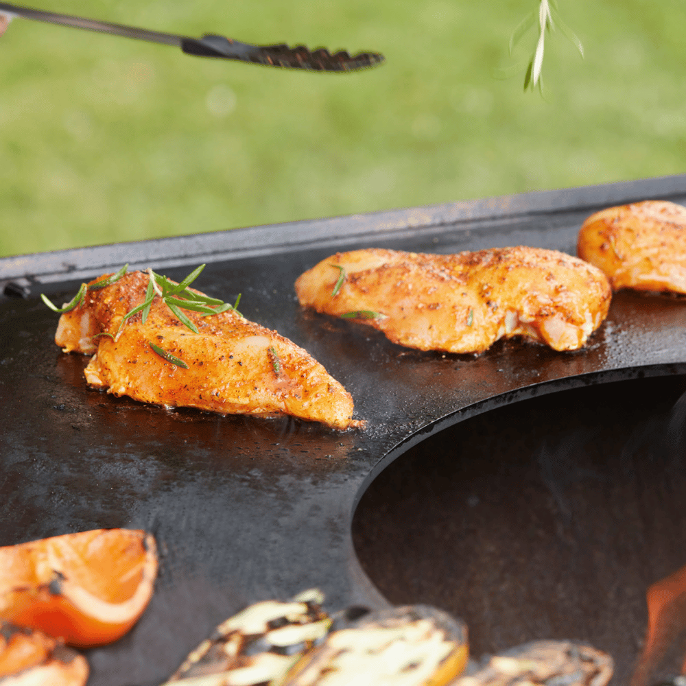 Barbecook Nestor Original corten steel wood barbecue meat cooking