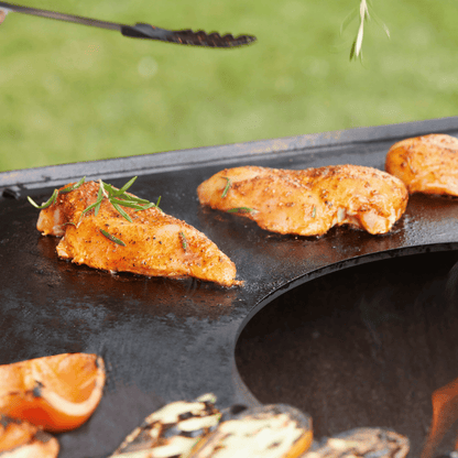 Barbecook Nestor Original corten steel wood barbecue meat cooking