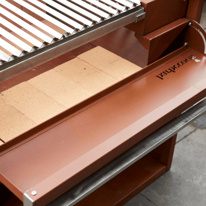 Barbecook Pedro Asado in Corten and Stainless Steel top