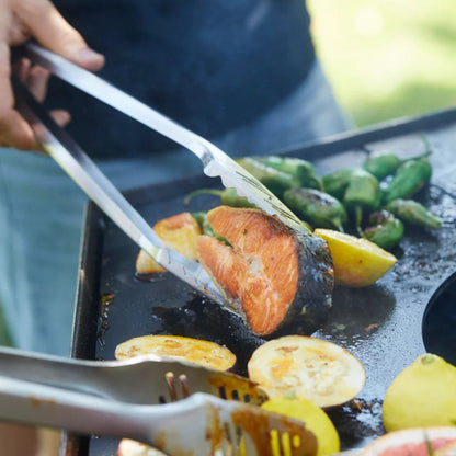 Barbecook Premium stainless steel tongs 45.5cm