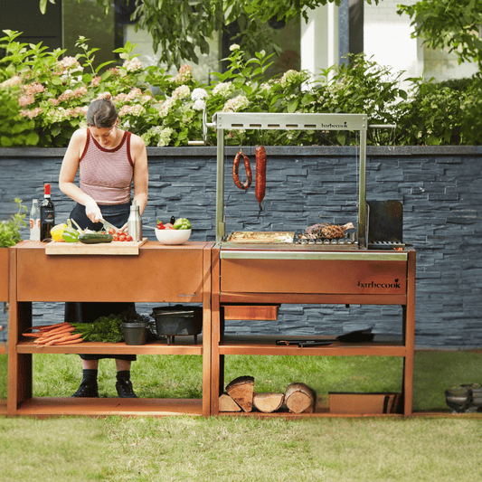  Barbecook bamboo cutting board with groove for Buddy FSC 100% outdoor