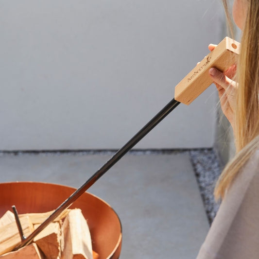 Barbecook fire poker with blowhole FSC usage