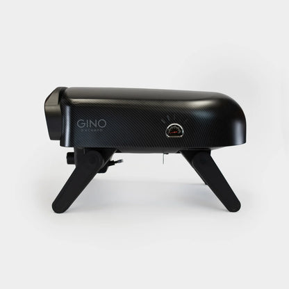 Gino D’Acampo Carbonio 14 Gas Fired Pizza Oven Carbon Fibre Effect - Luxury Equipment Online