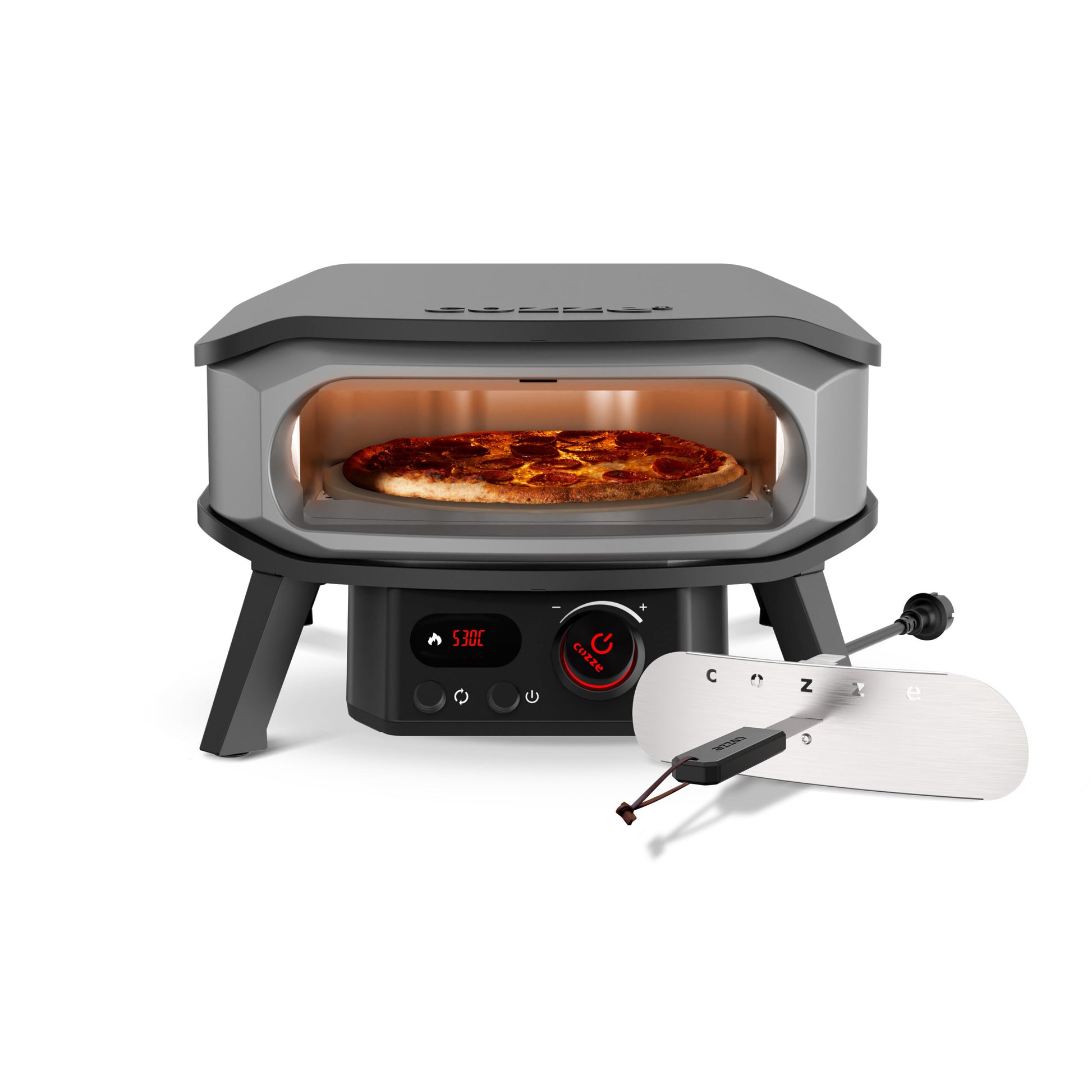 Cozze 13″ Electric Pizza oven PREMIUM ROTATE, 230V pizza
