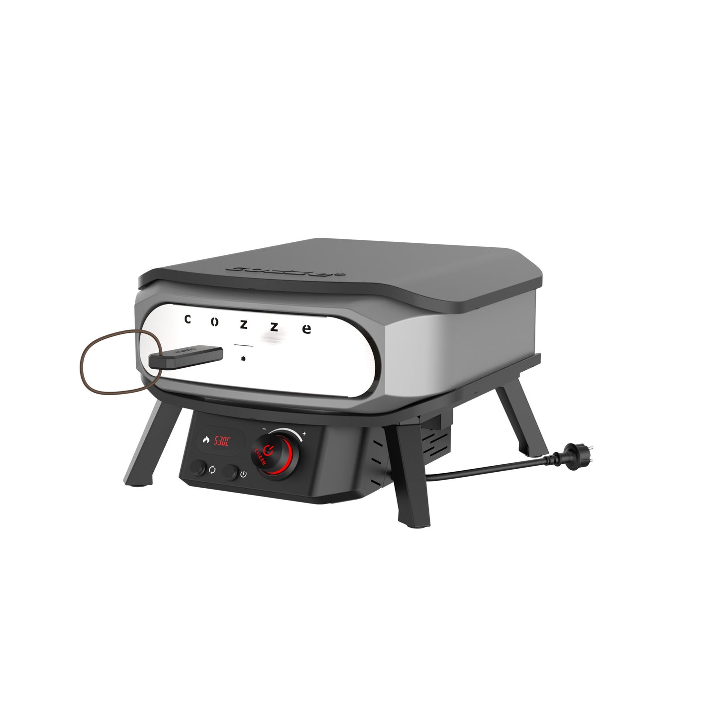 Cozze 13″ Electric Pizza oven PREMIUM ROTATE, 230V with lid