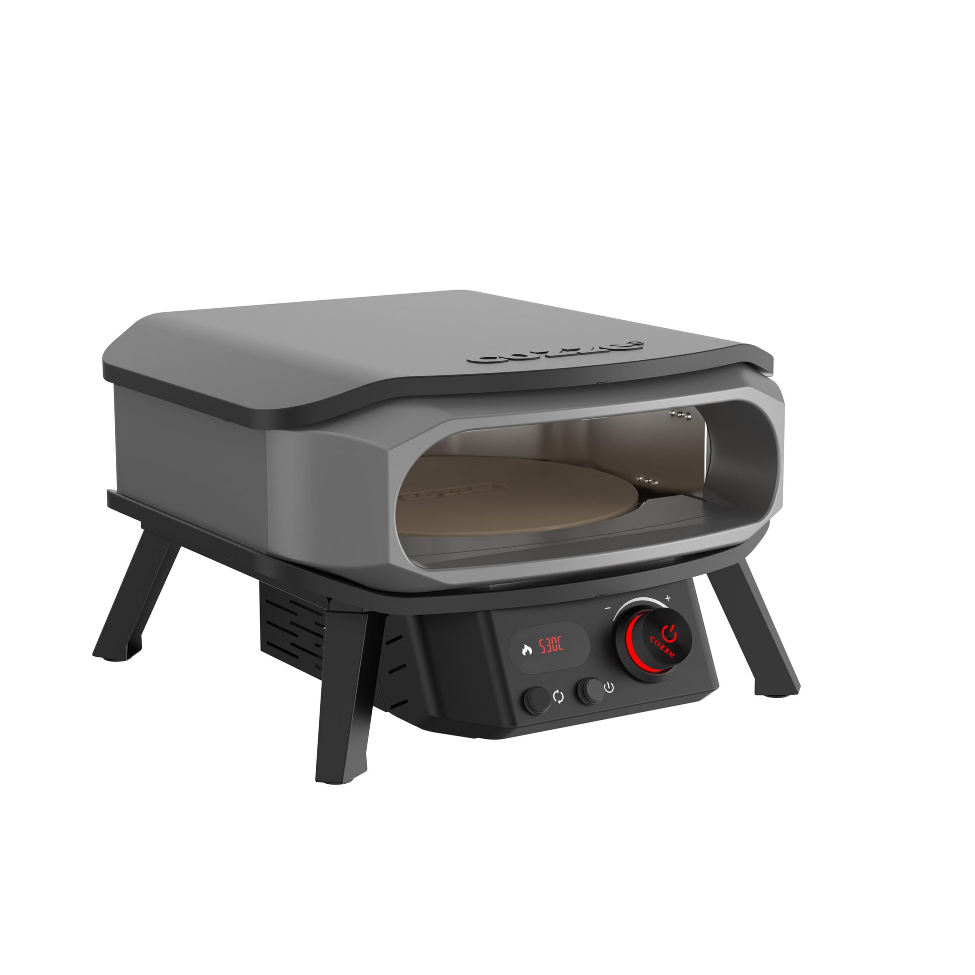 Cozze 13″ Pizza oven PREMIUM ROTATE, Gas angular