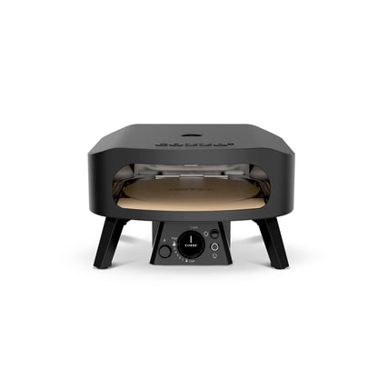 Cozze 13″ Rotate Gas Pizza oven Black Edition front view