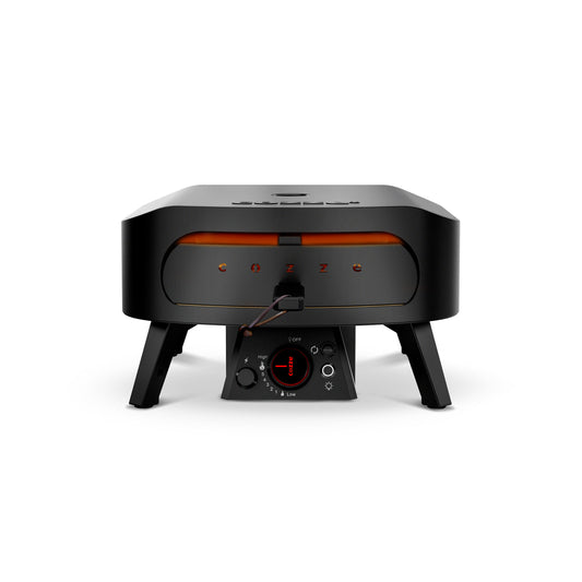 Cozze 13″ Rotate Gas Pizza oven Black Edition with lid