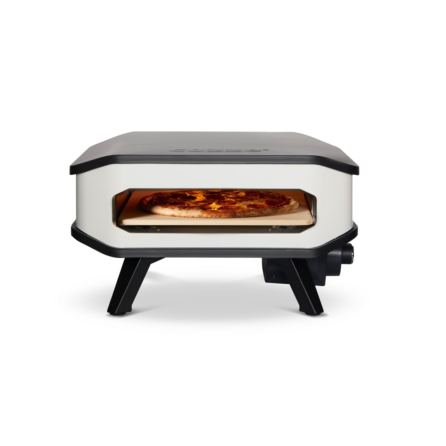 Cozze 13″ electric pizza oven with pizza stone with pizza