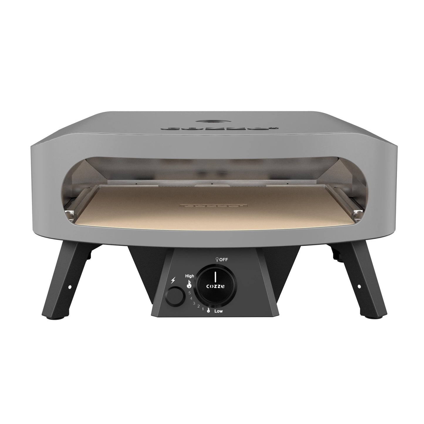 Cozze 17″ CLASSIC pizza oven, gas open