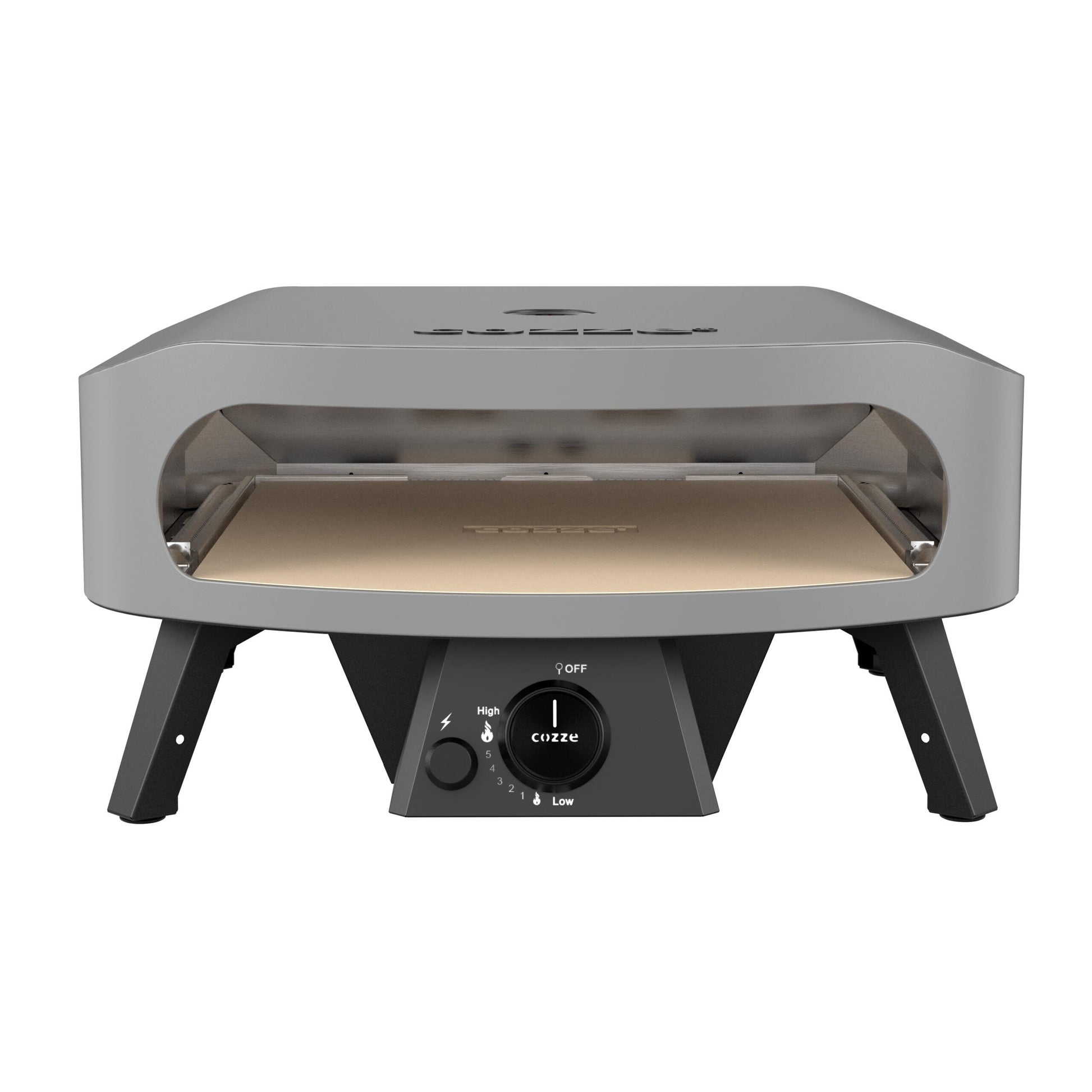 Cozze 17″ CLASSIC pizza oven, gas open