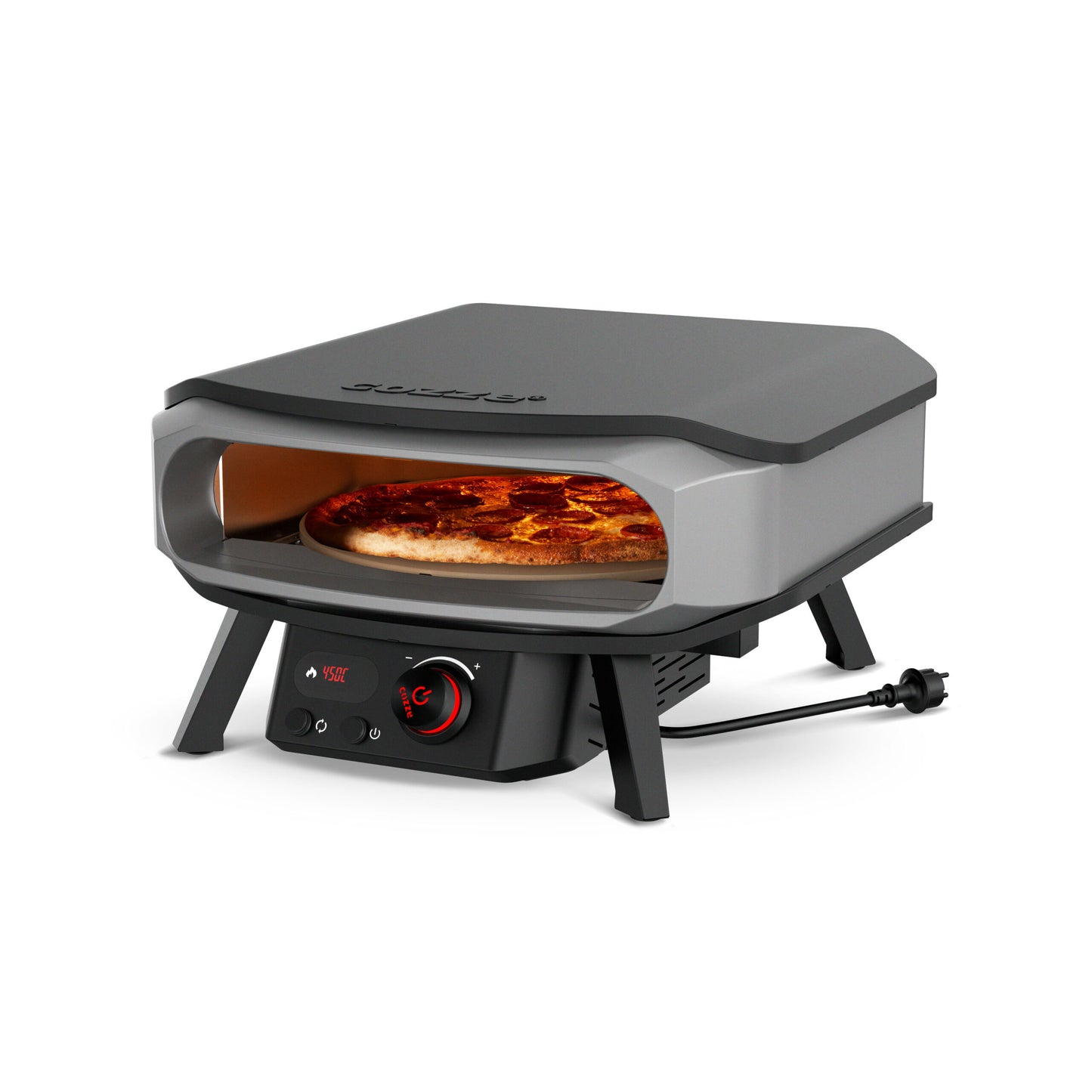 Cozze 17″ Electric Pizza oven PREMIM ROTATE, 230V pizza