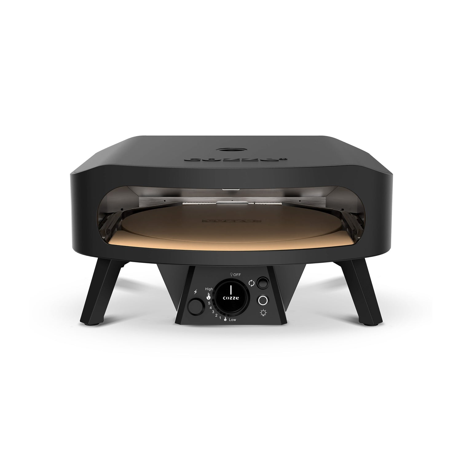 Cozze® 17 Rotate Gas Pizza Oven - Black Edition