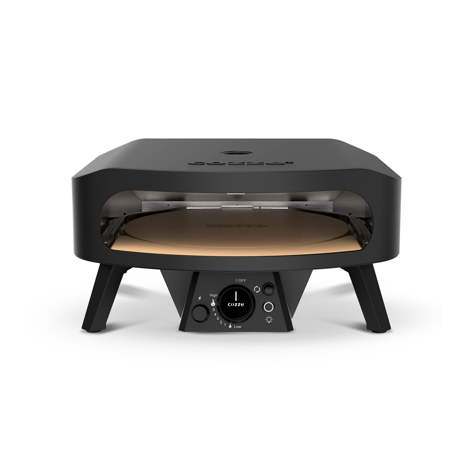 Cozze® 17 Rotate Gas Pizza Oven - Black Edition