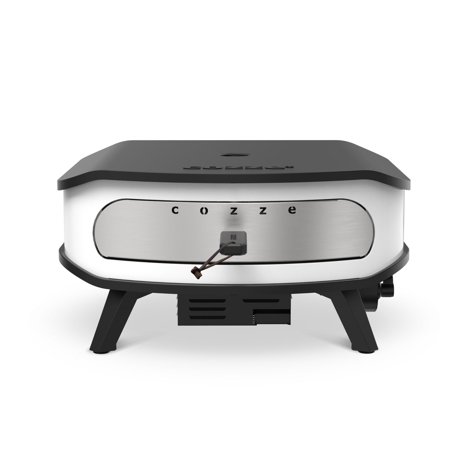 Cozze 17″ pizza oven with rotating stone and door

