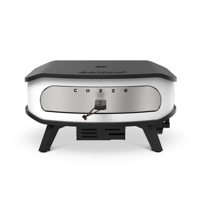 Cozze 17″ pizza oven with rotating stone and door
