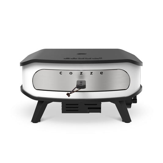 Cozze 17″ pizza oven with rotating stone and door
