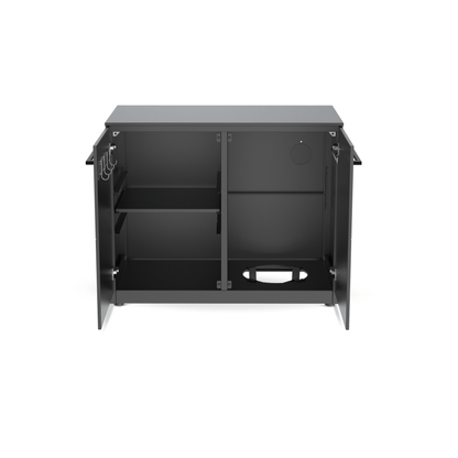 Cozze® Elements Outdoor Kitchen 110 – Door Module with Worktop open