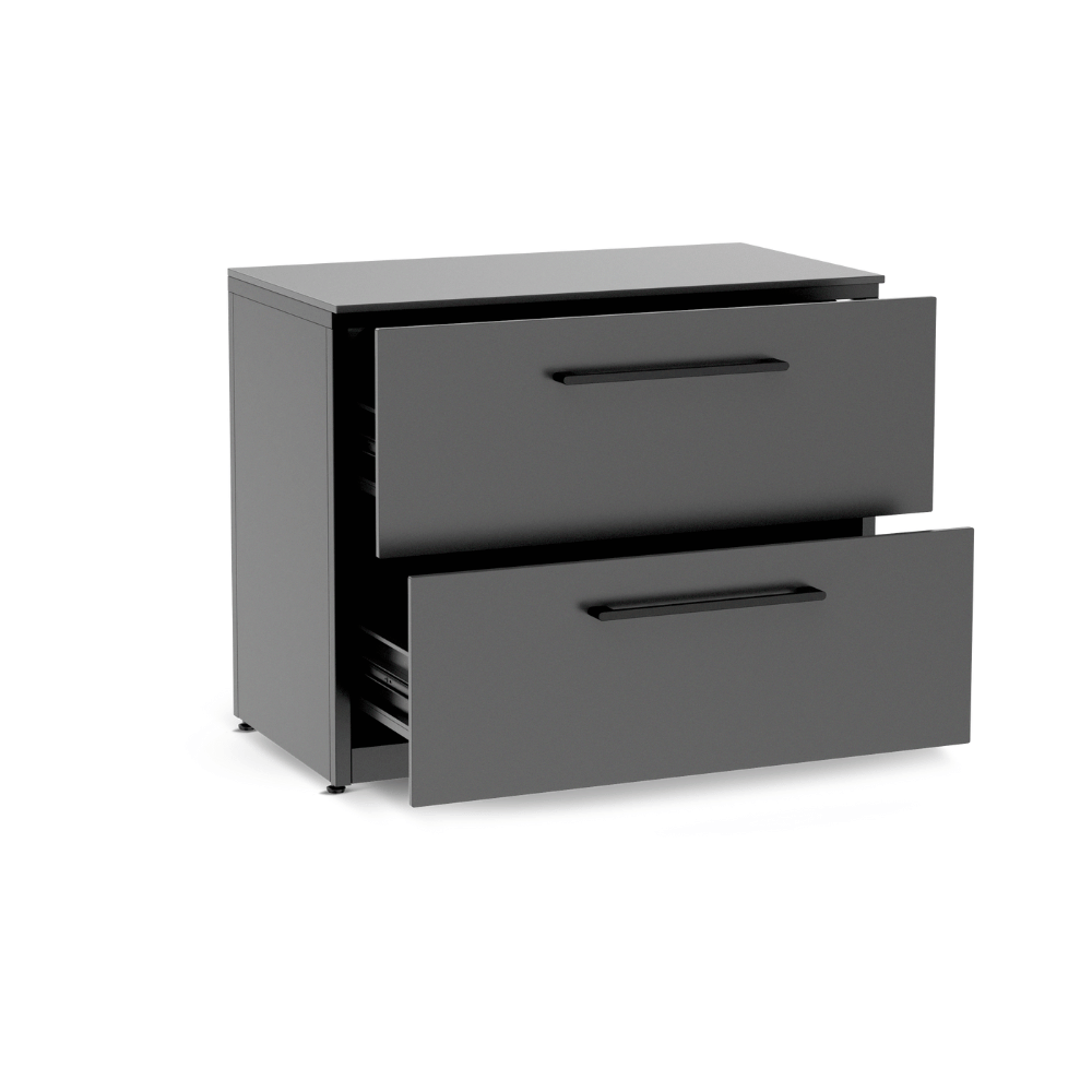 Cozze® Elements Outdoor Kitchen 110 – Drawer Module with Worktop open