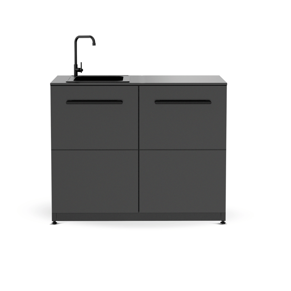 Cozze® Elements Outdoor Kitchen 110 – Sink Module with Worktop