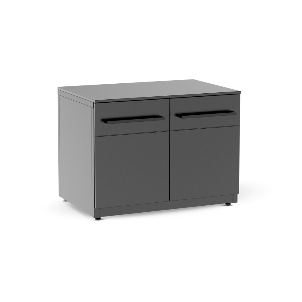 
Cozze® Elements Outdoor Kitchen 90 – Low Grill Module with Steel Worktop side
