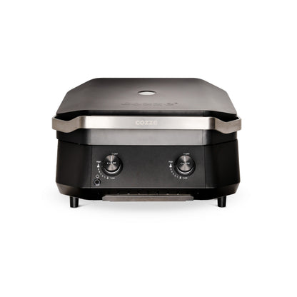 Cozze G-500 plancha with lid and 2 gas burners