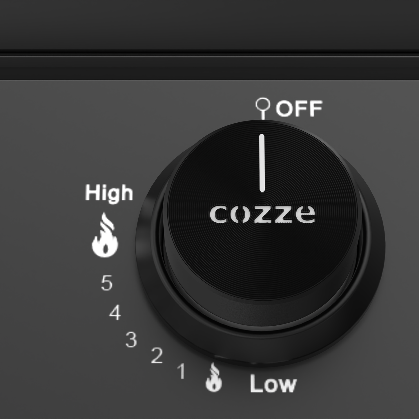 Cozze G-700 Plancha, 3 Gas burners regulator