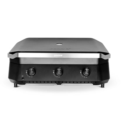 Cozze G-800 plancha with lid and 3 gas burners
