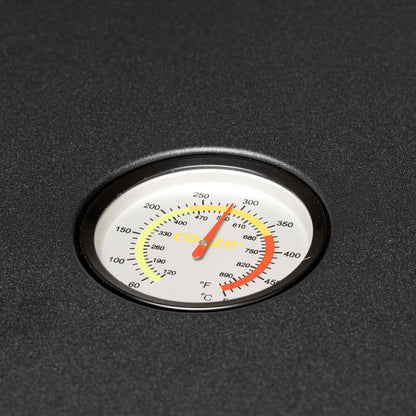 Cozze G-800 plancha with lid and 3 gas burners meter