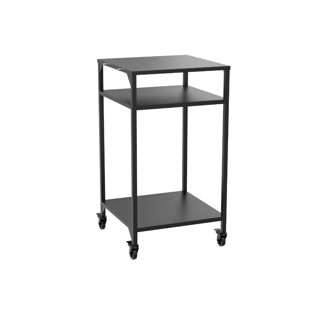 Cozze® Outdoor table 60, H110cm, open, black