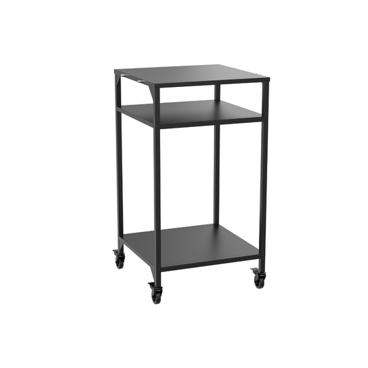 Cozze® Outdoor table 60, H110cm, open, black