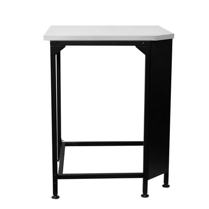 Cozze corner table for outdoor kitchen back