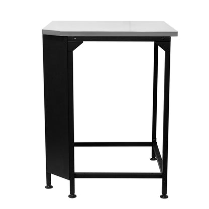 Cozze corner table for outdoor kitchen side