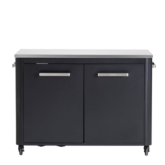 Cozze outdoor kitchen 120 with stainless steel table top front