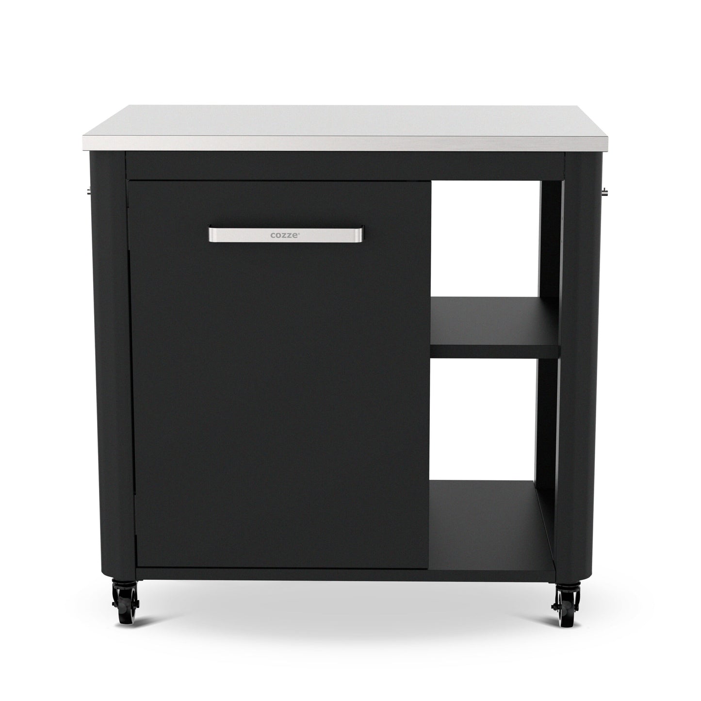 Cozze outdoor kitchen 90 with stainless steel table, 1 door front