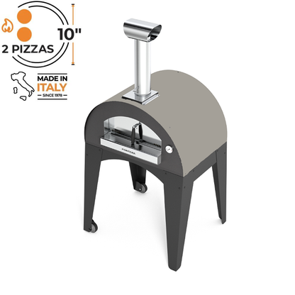 Fontana Lorenzo Rosso Build In Wood Pizza Oven