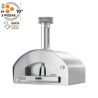 Fontana Mangiafuoco Countertop Dual Fuel Pizza Oven