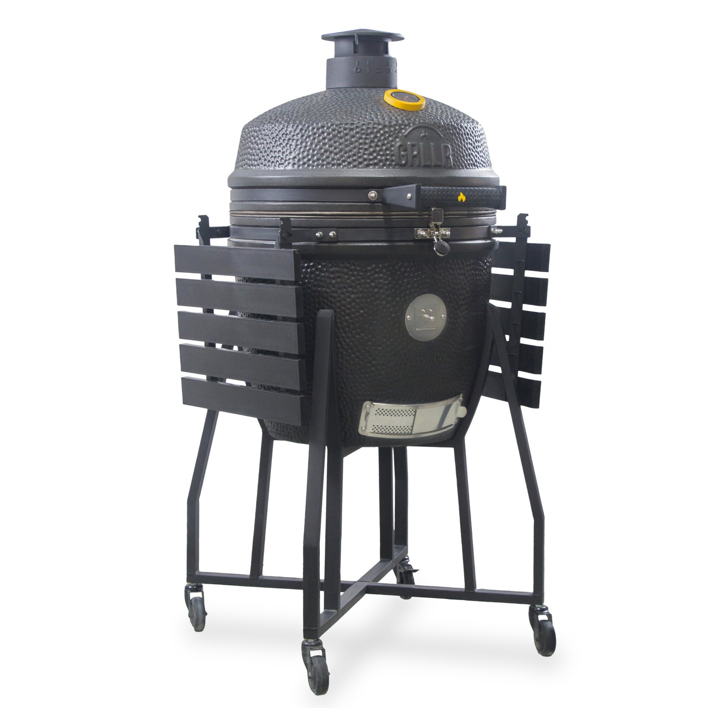GRLLR Kamado's Ember Classic 22 inch Matte Black Charcoal
