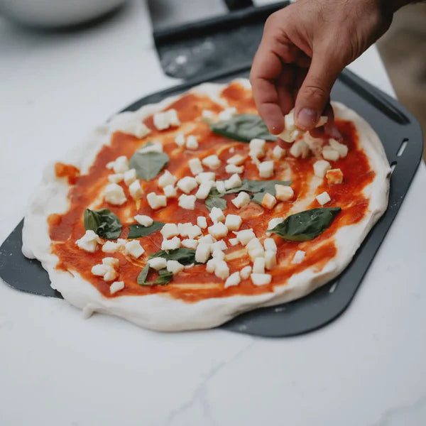 Gino D’Acampo 12-Inch Perforated Pizza Turning Peel - Luxury Equipment Online