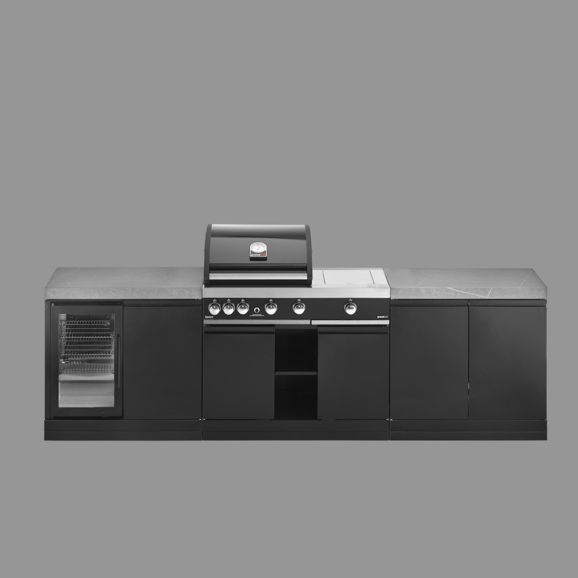 GrandPro Outdoor Kitchen 287 Series Premium G4 & Side Burner