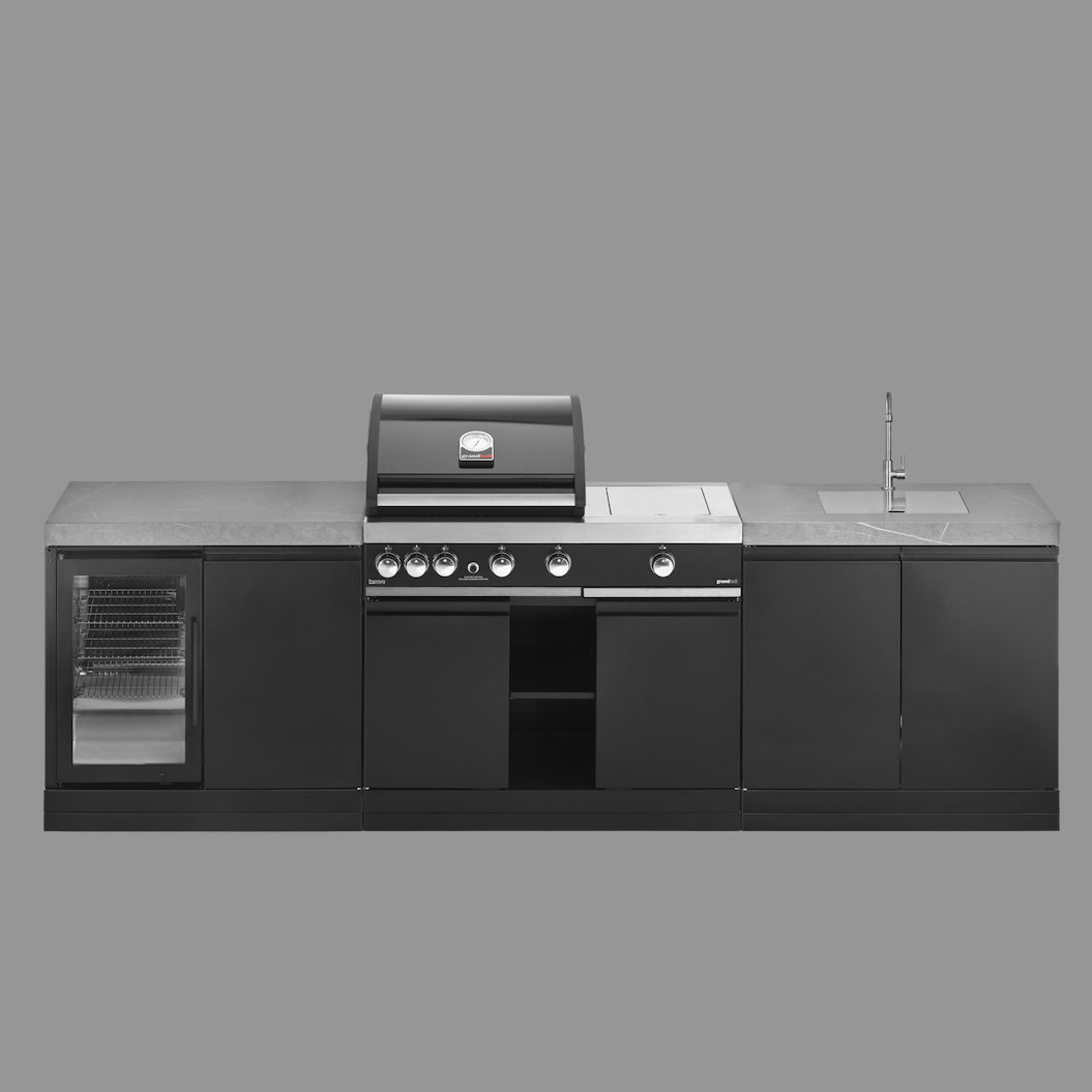 GrandPro Outdoor Kitchen 287 Series Premium G4 & Side Burner