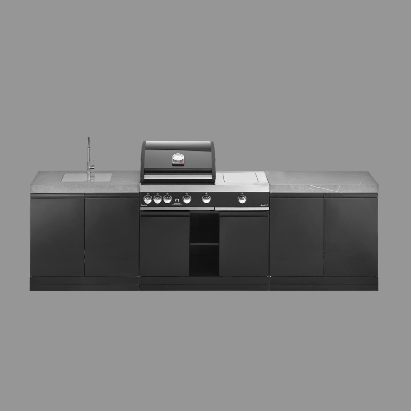 GrandPro Outdoor Kitchen 287 Series Premium G4 & Side Burner